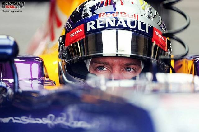 Sebastian Vettel scheint auch den siebten Sieg in Serie holen zu wollen.
