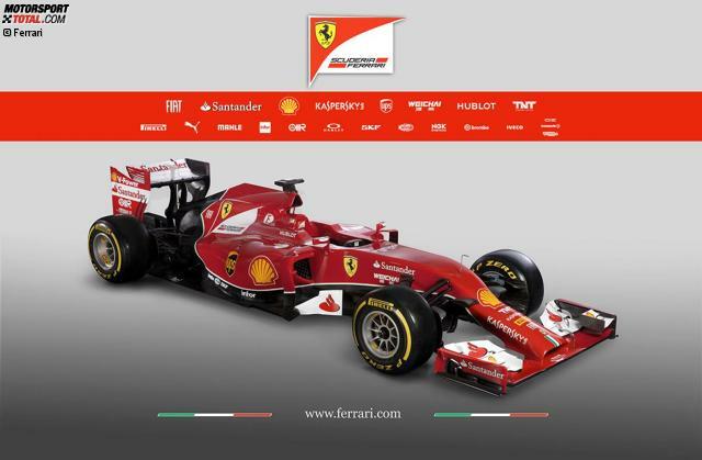 Mit dem F14 T möchte Ferrari in der Formel-1-Saison 2014 und Siege und WM-Titel fahren