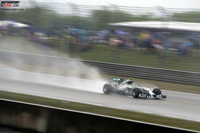 Nico Rosberg fuhr in der Qualifikation zum Großen Preis von China der Konkurrenz mehr hinterher als erhofft
