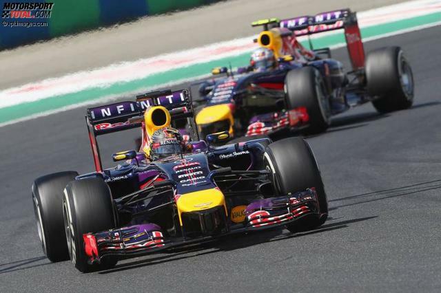 Vettel kam zu Beginn des Ungarn-Wochenendes besser zurecht als Ricciardo