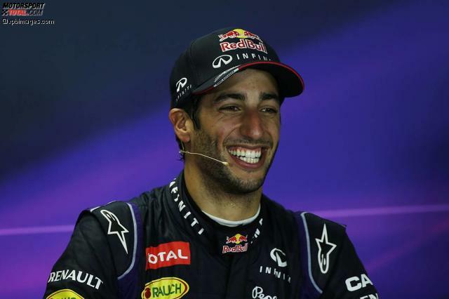Nach dem Rennen konnte Daniel Ricciardo über den Vorfall lachen
