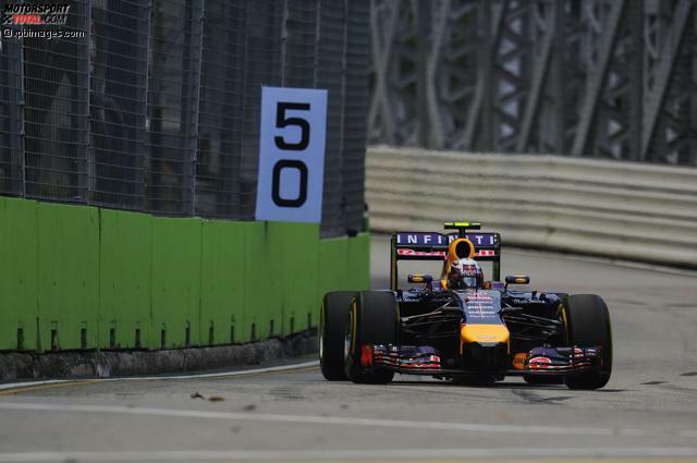 Daniel Ricciardo präsentiert sich auch in Singapur in guter Form