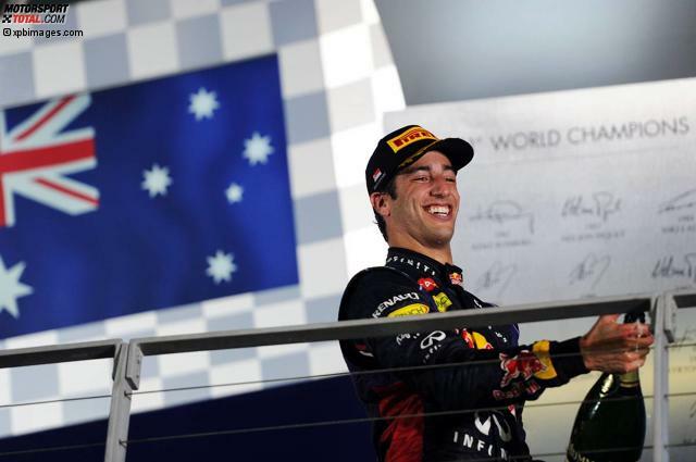Erlösung für Daniel Ricciardo: Sein Renault-Antrieb hielt bis zum Ende durch.