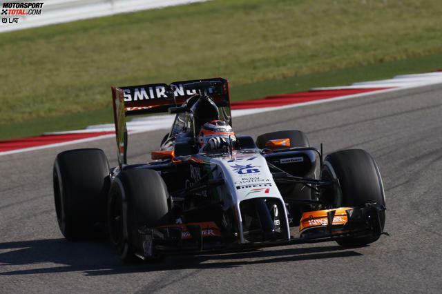 Fehler und technisches Pech: Force India bleibt in Austin ohne Punkte