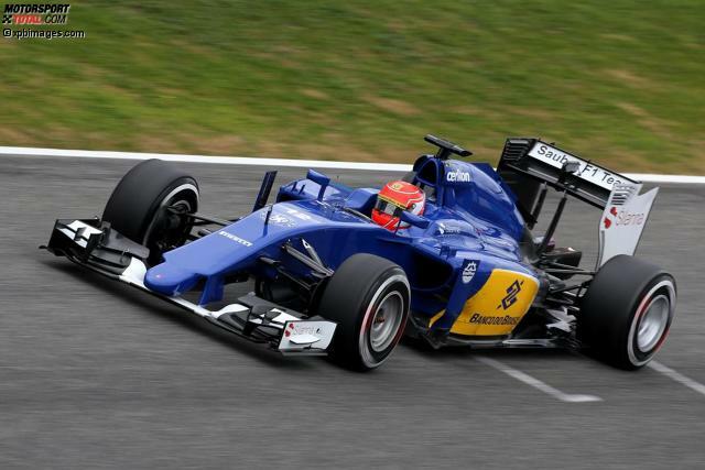 Dritter Testtag, dritte Bestzeit für Ferrari-Power - diesmal aber nicht für das Werks-, sondern für das Sauber-Kundenteam mit Grand-Prix-Rookie Felipe Nasr am Steuer.