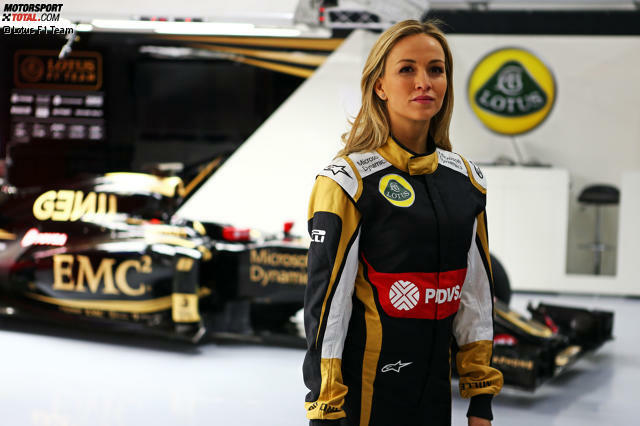 Carmen Jorda ist neue Entwicklungsfahrerin von Lotus.