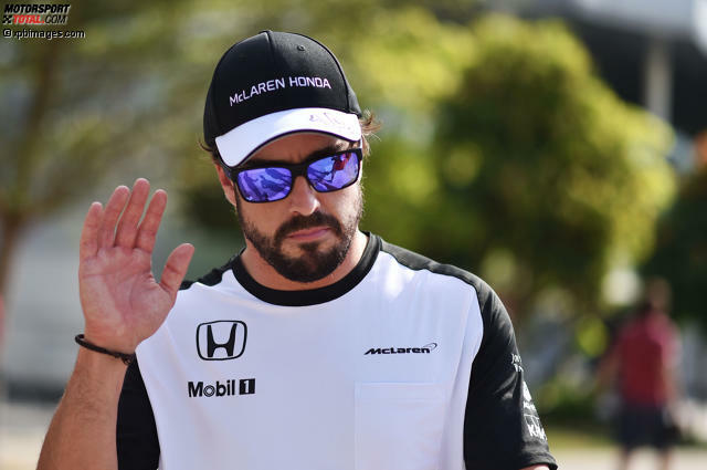 Fernando Alonso musste bereits nach Q1 zum Interview andüsen