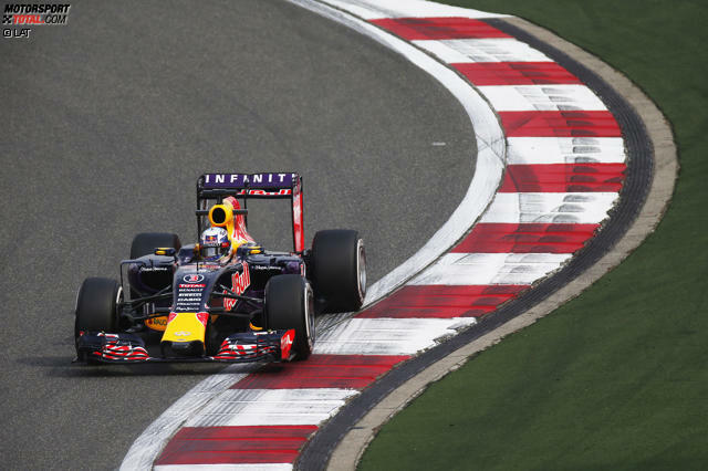 Daniel Ricciardo kam mit Red Bull nicht über Startposition sieben hinaus