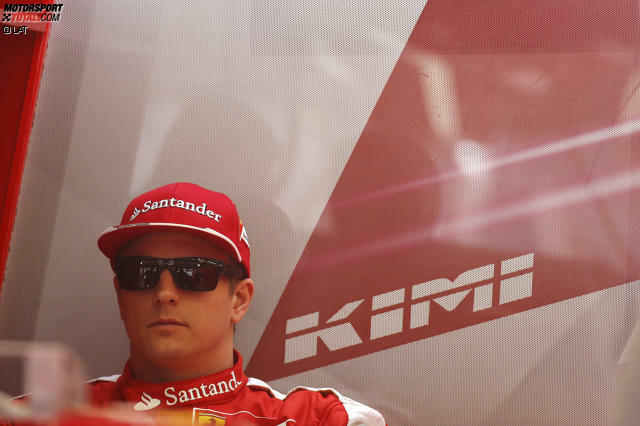 Nimmt Kimi Räikkönen auch in der Saison 2016 in der Ferrari-Box Platz?