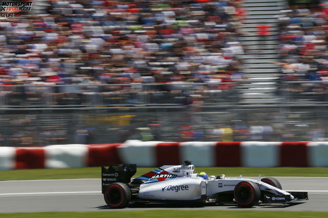 Da halfen auch die Supersofts nicht mehr: Felipe Massas Auto hatte kaum Power
