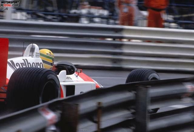 1988 schrieb Ayrton Senna in Monaco Formel-1-Geschichte. Jetzt durch seine einmalige Karriere klicken!