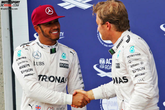 Lewis Hamilton und Nico Rosberg: Die Harmonie im Team ist nur inszeniert. Klicken Sie sich jetzt durch die Highlights des Grand Prix von Österreich!