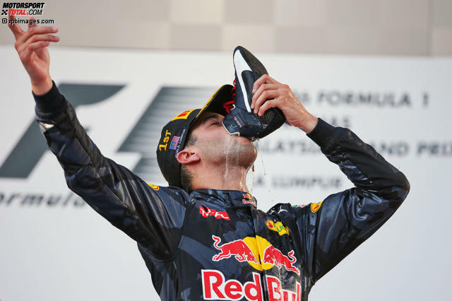 Champagner zur Frühstückszeit: Daniel Ricciardos Sieg überzeugt im Fernsehen