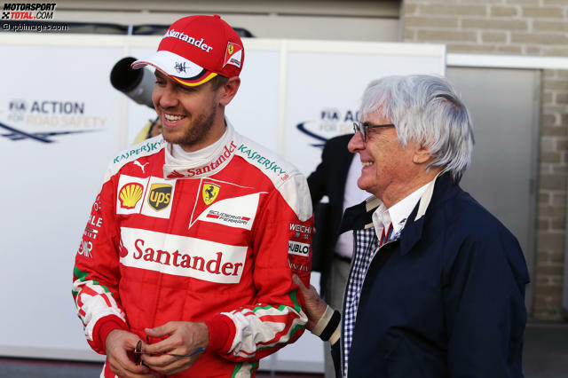 Bernie Ecclestone begrüßt, dass Sebastian Vettel Klartext spricht. Was im Rennen in Mexiko sonst los war? Jetzt durch die Highlihts klicken!