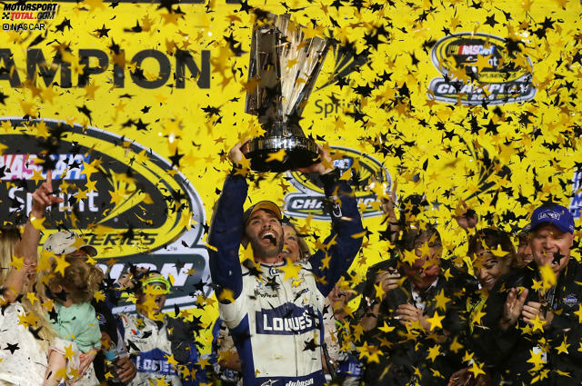 Jimmie Johnson ist Meister des NASCAR-Sprint-Cups 2016! Das sind alle NASCAR-Champions in der Chase-Ära...