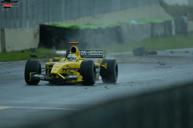 Giancarlo Fisichella gewann 2003 in Brasilien ein denkwürdiges Formel-1-Rennen.