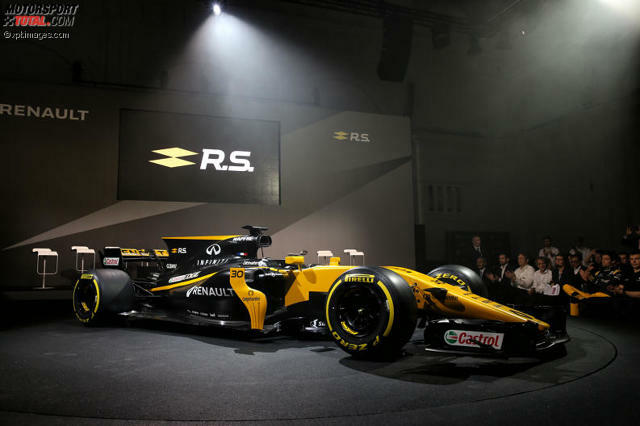 Das Renault-Team will 2017 einen Sprung nach vorne machen und peilt den fünften Rang in der Konstrukteurs-WM an.