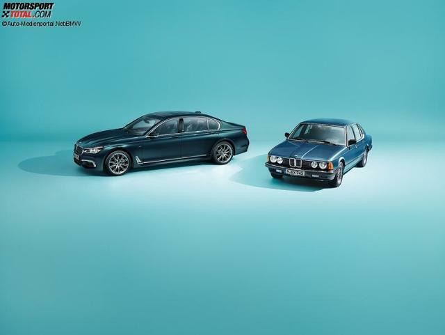 BMW 7er Edition 40 Jahre und der Ur-7er (1977)