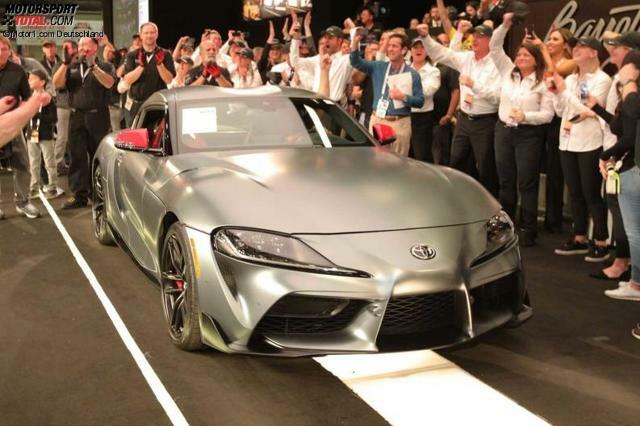 Allererste Toyota Supra 2019 in Auktion versteigert