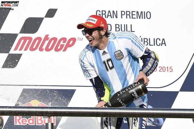 Zweiter Saisonsieg, 110. Grand-Prix-Sieg insgesamt: Valentino Rossi feiert in Termas de Rio Hondo einen seiner (sehr vielen) ganz großen Siege!
