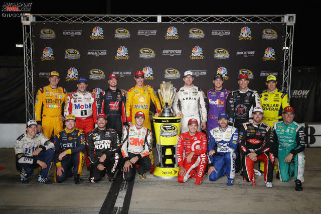 Die Abschlussklasse 2016 - 16 Fahrer machen sich Hoffnungen auf den Titel im NASCAR Sprint-Cup
