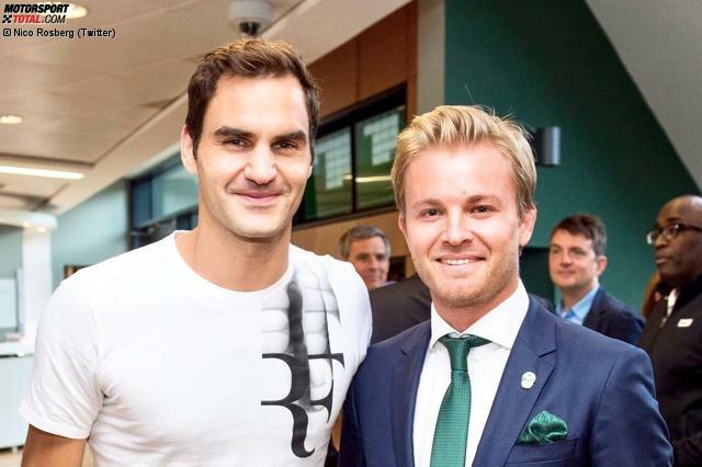 Nico Rosberg arbeitet an seiner "Bucket-List". Einen Punkt kann er nun abhaken: Roger Federer in Wimbledon spielen sehen. "Sein Halbfinale miterlebt zu haben, ist für mich etwas ganz Besonderes. Wenn der spielt, ist das wie eine Sinfonie", schwärmt der Weltmeister, zum zweiten Mal nach Monaco bei der Formel 1 zu Gast.