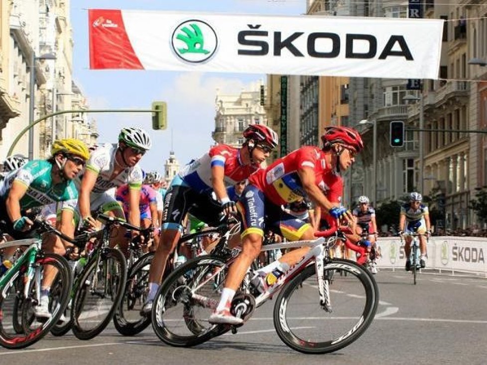 Skoda ist offizieller Fahrzeugpartner der Spanien-Rundfahrt