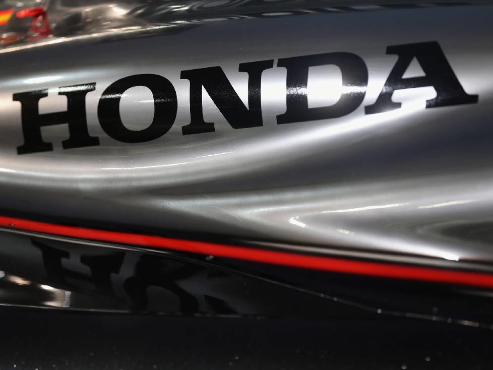 Honda Logo auf dem McLaren