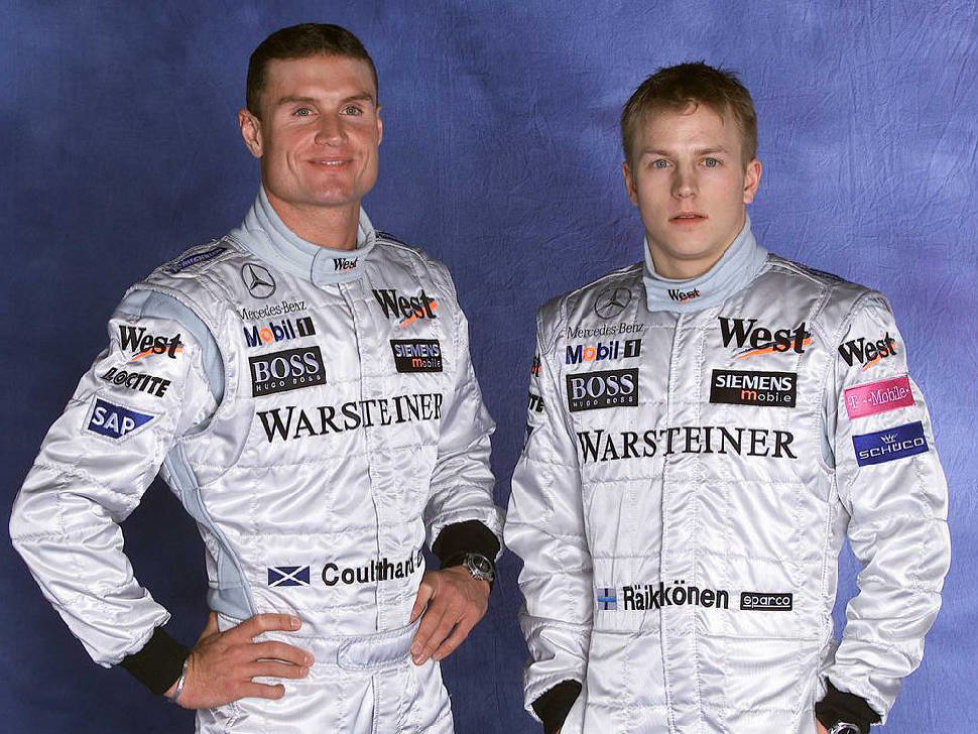 David Coulthard, Kimi Räikkönen