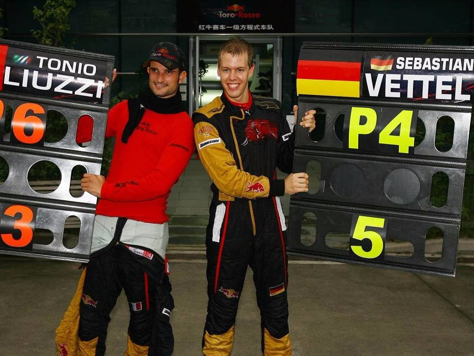 Sebastian Vettel, Vitantonio Liuzzi