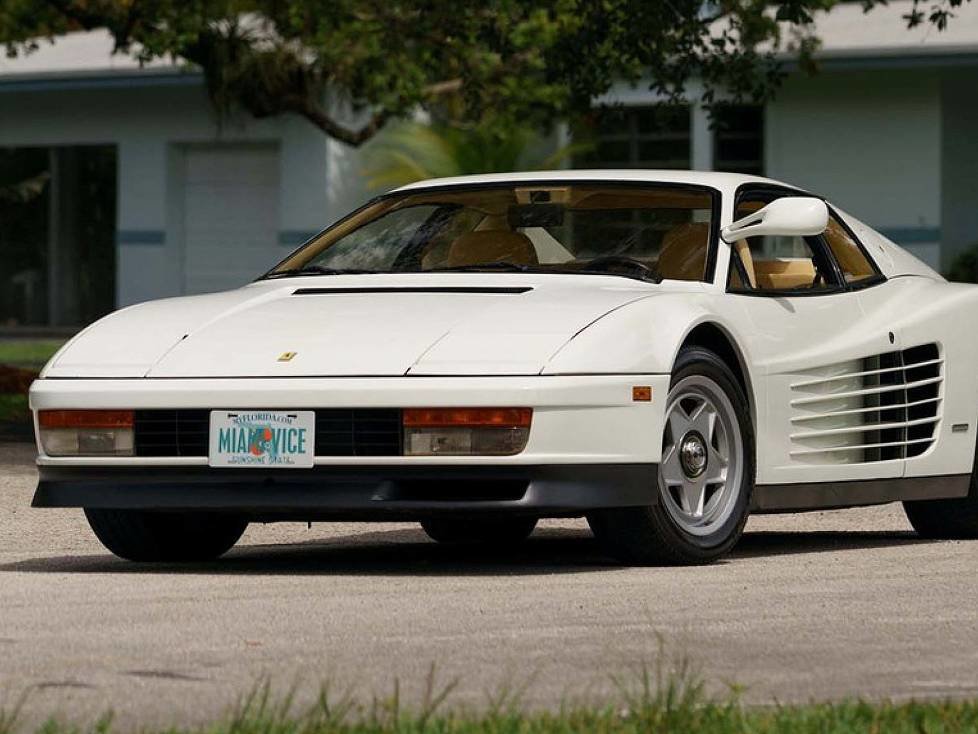 Ferrari Testrossa aus der Fernsehserie "Miami Vice"