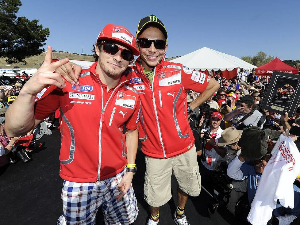Valentino Rossi, Nicky Hayden