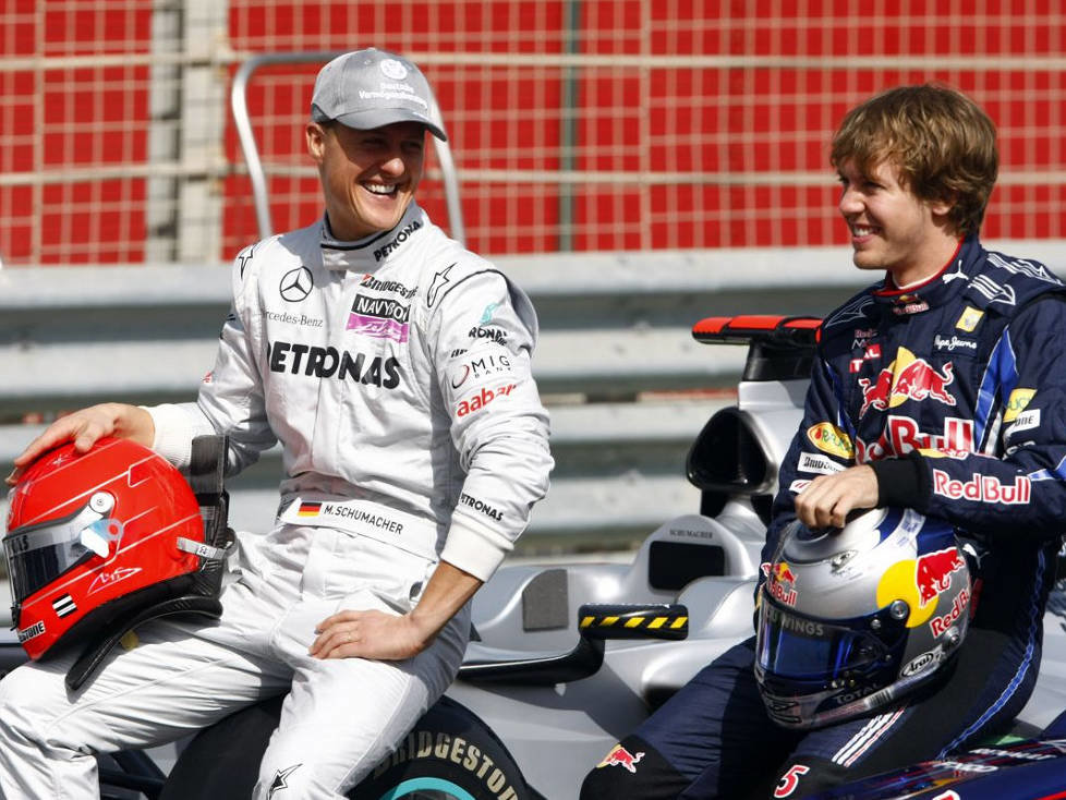 Michael Schumacher, Sebastian Vettel