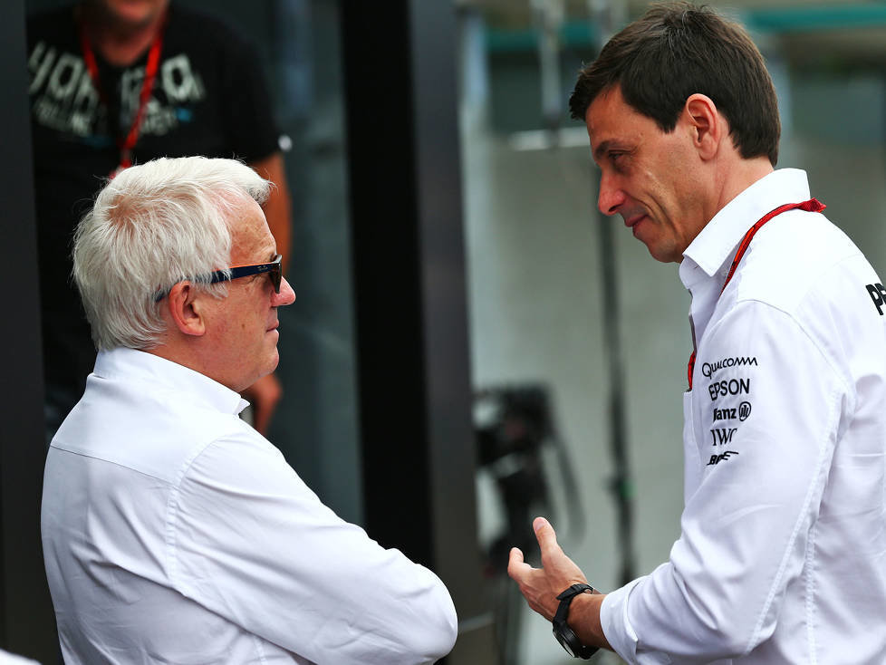 Charlie Whiting, Toto Wolff