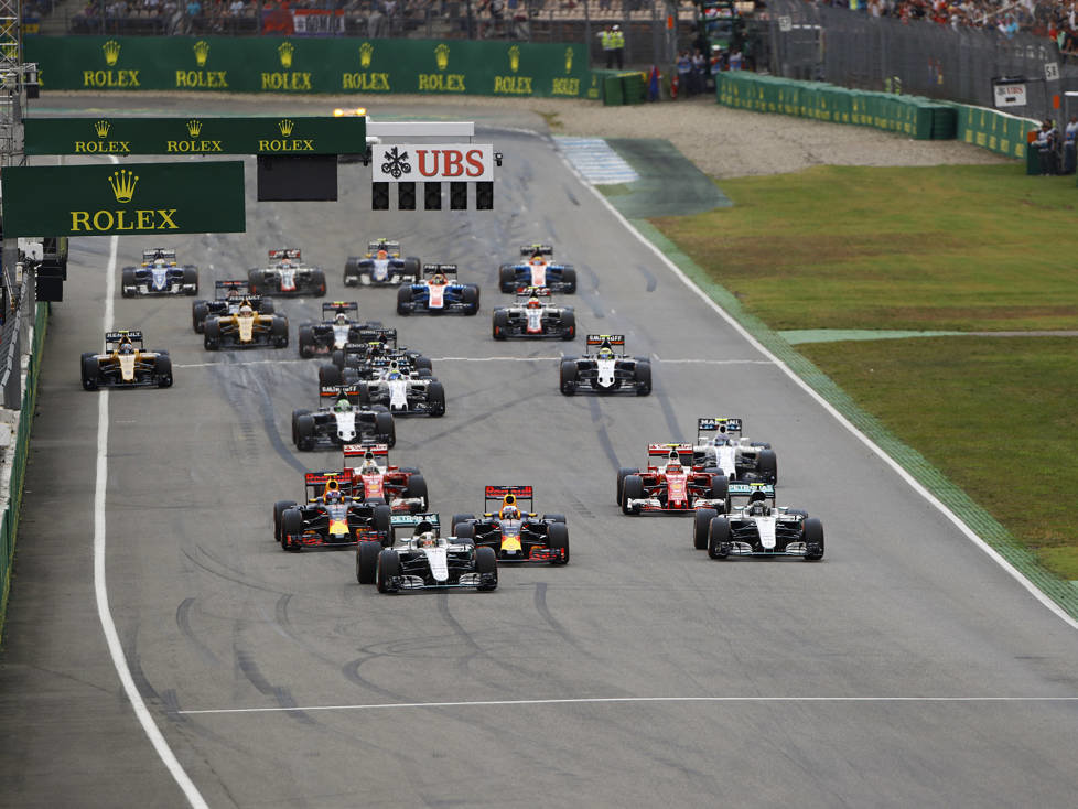 Lewis Hamilton, Daniel Ricciardo, Nico Rosberg, Max Verstappen