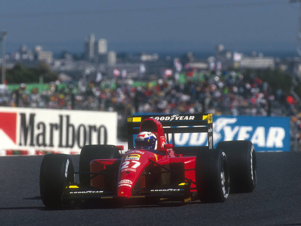 Alain Prost in Suzuka 1991