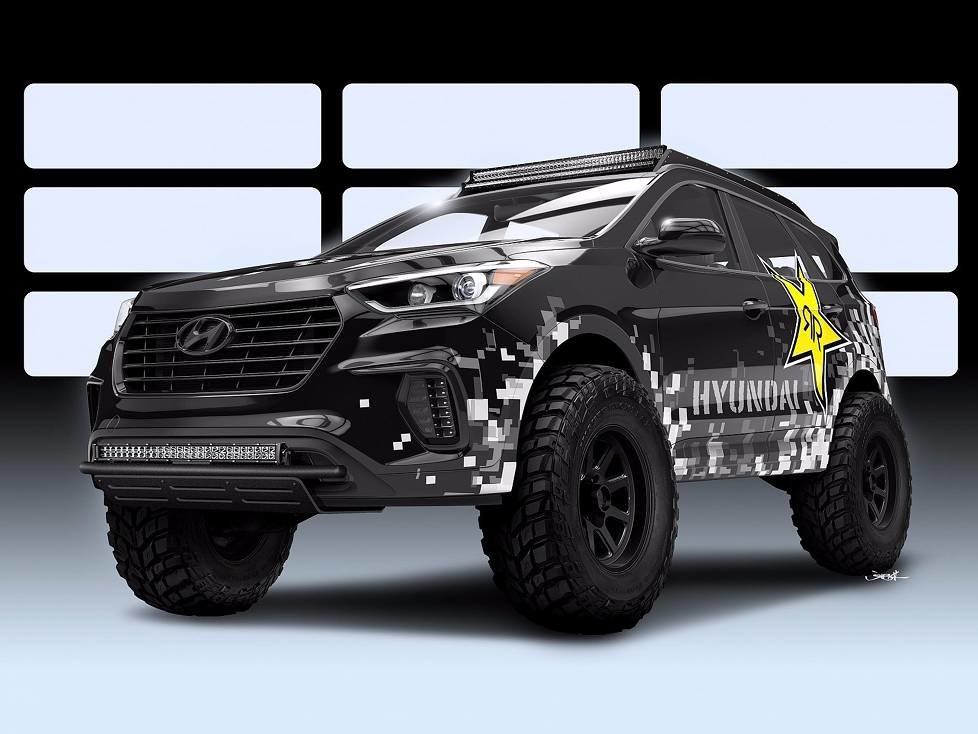 Hyundai Rockstar Santa Fe Concept