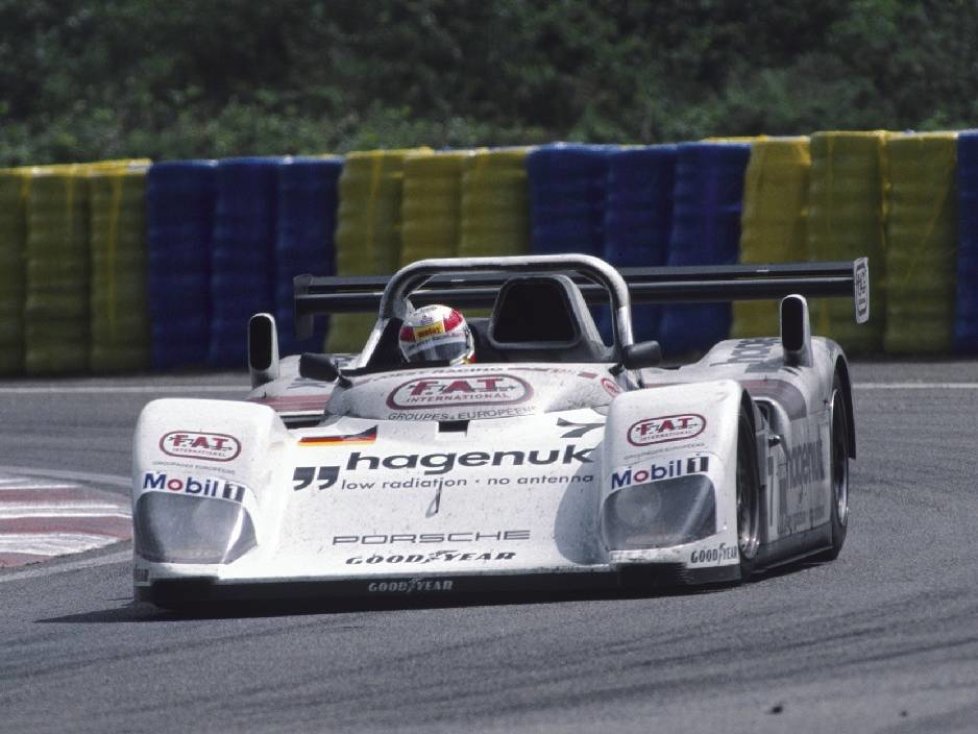 Tom Kristensen, Michele Alboreto und Stefan Johansson (Joest-TWR-Porsche)