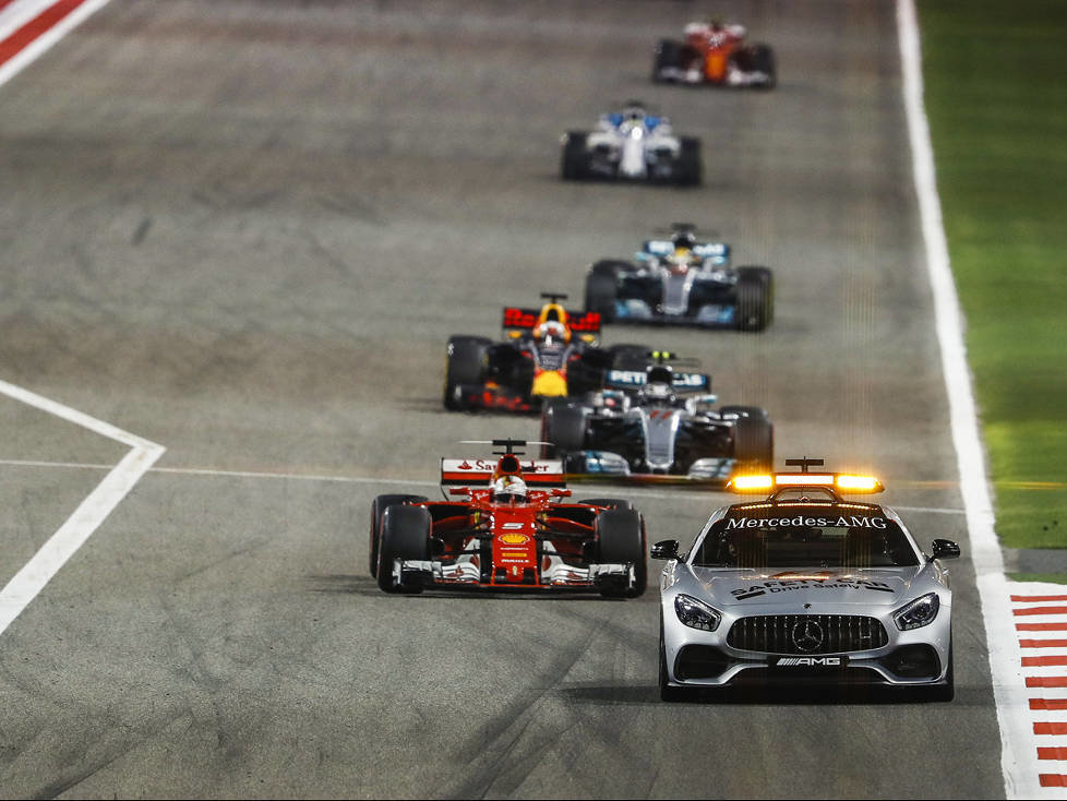Sebastian Vettel, Valtteri Bottas, Daniel Ricciardo, Lewis Hamilton