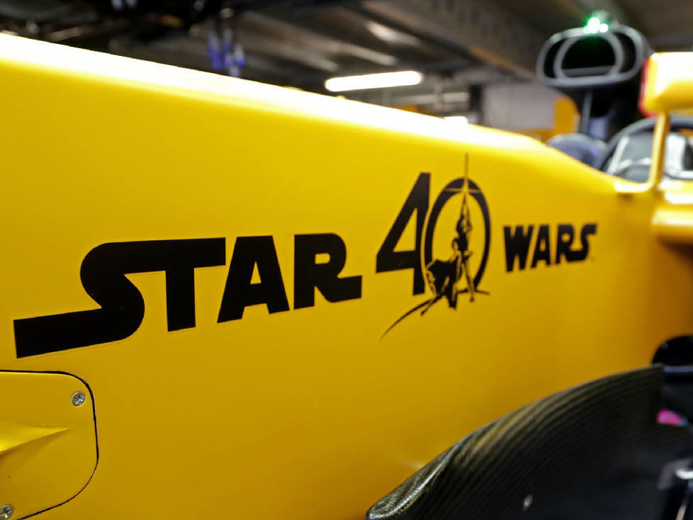 Renault mit Star-Wars-Aufklebern