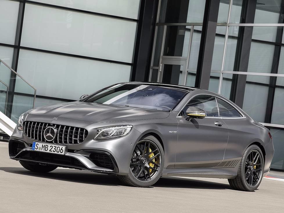 Mercedes-AMG S 63 4MATIC+ Coupé Yellow Night Edition 2018