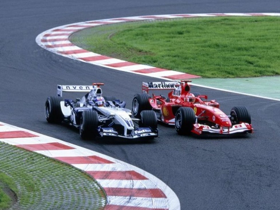 Juan Pablo Montoya, Michael Schumacher