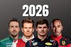 Übersicht: Fahrer und Teams für die Formel-1-Saison 2026