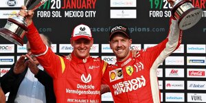 Sebastian Vettel und Mick Schumacher beim Race Of Champions 2025 dabei