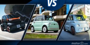 Mobilize Duo vs. Fiat Topolino vs. Citroën Ami: Zwergen-Vergleich