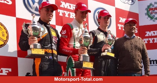 Mick Schumacher: Sieg und Crash in der MRF Challenge - Motorsport-Total.com