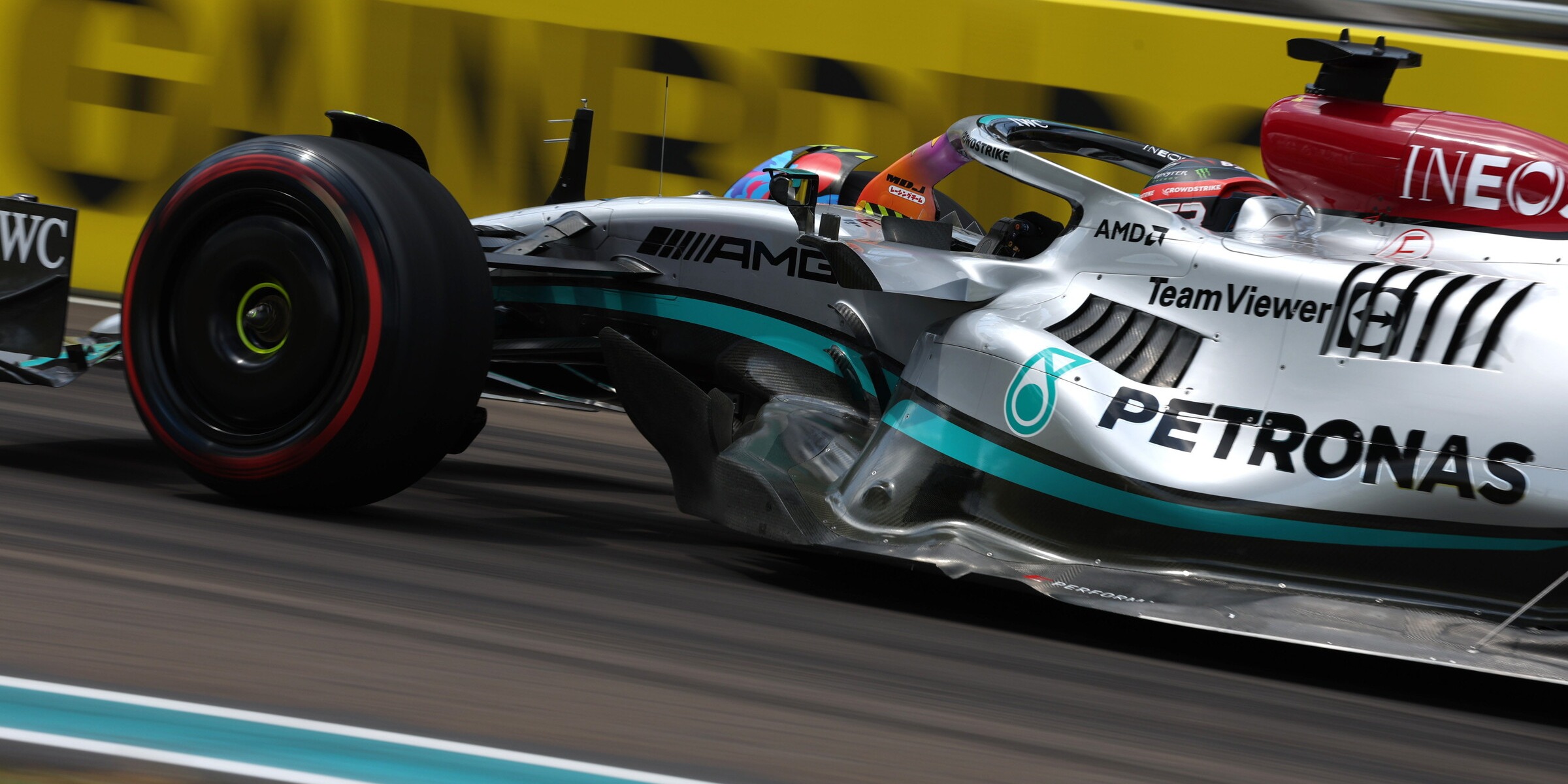 F1 Miami Mercedes top, Verstappen and Sainz Flop!