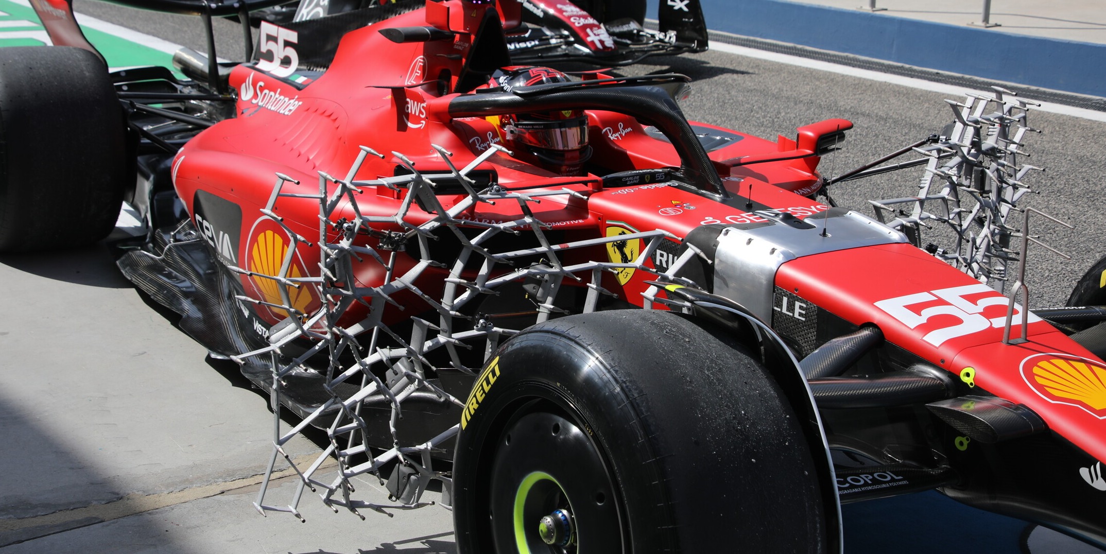 F1-Tests Bahrain Delle bei Ferrari sorgt für Gesprächsstoff