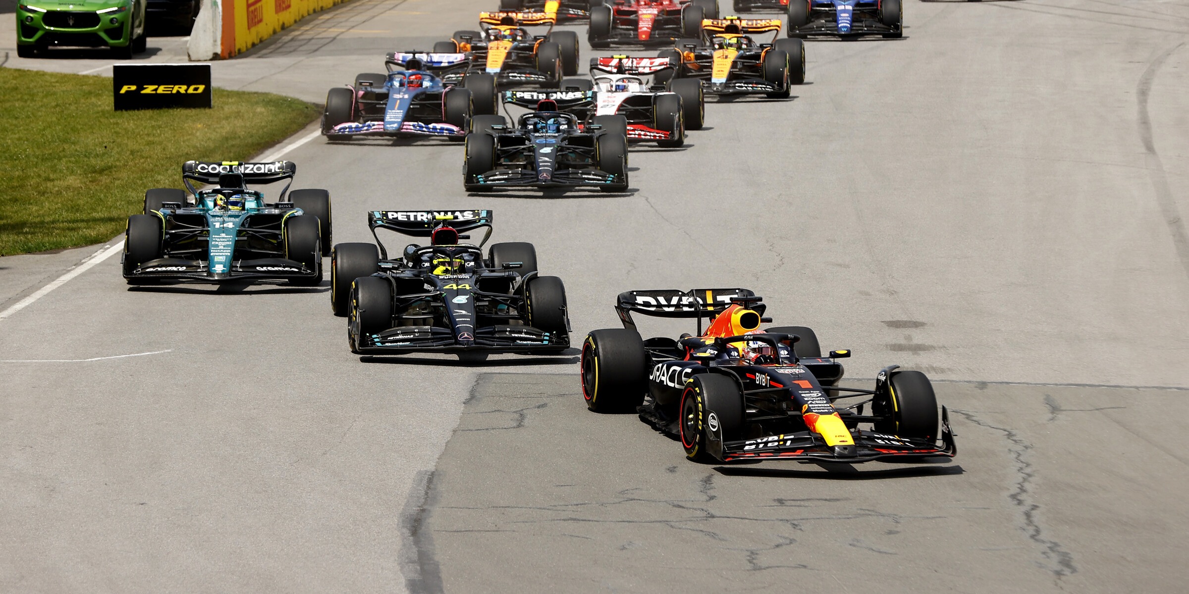 F1-Rennen Kanada Verstappen gewinnt, keine Punkte für Hülkenberg