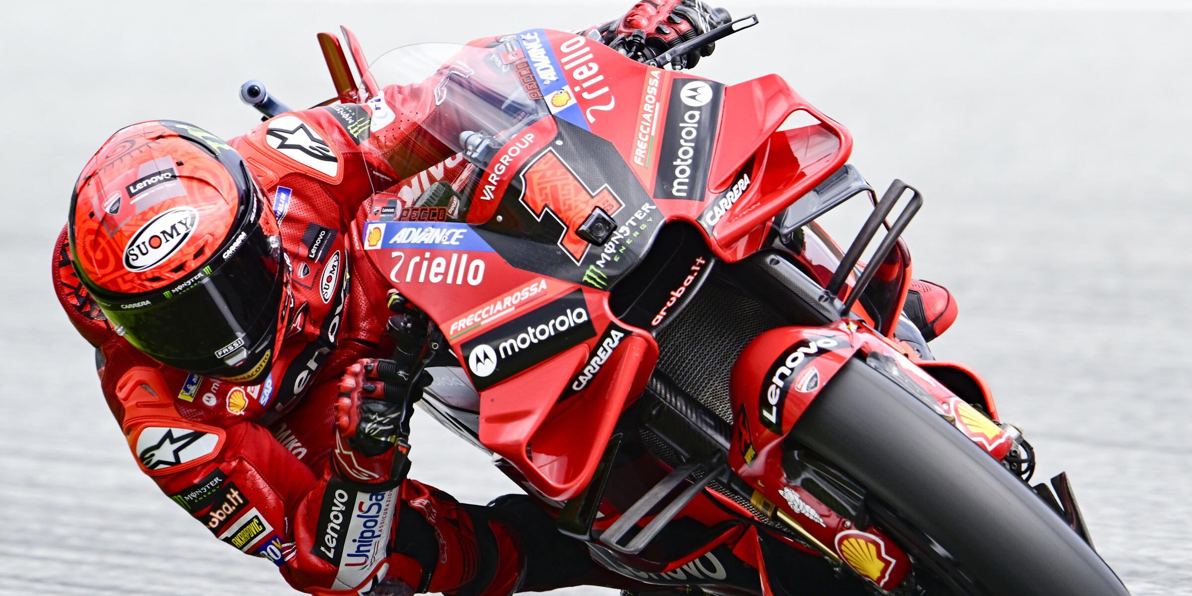 MotoGP-Qualifying Spielberg 2023 Bagnaia vor Vinales und Binder auf Pole